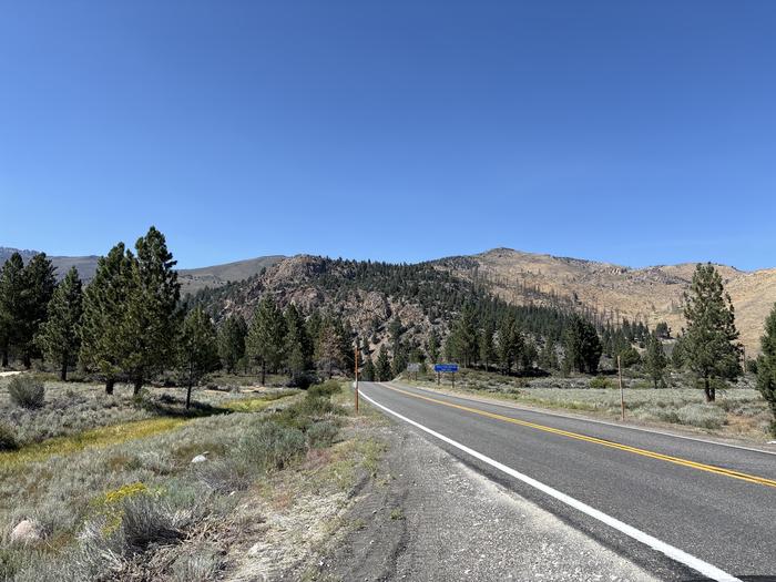 A photo of facility Sonora Bridge with Picnic Table, Fire Pit, Shade, Tent Pad