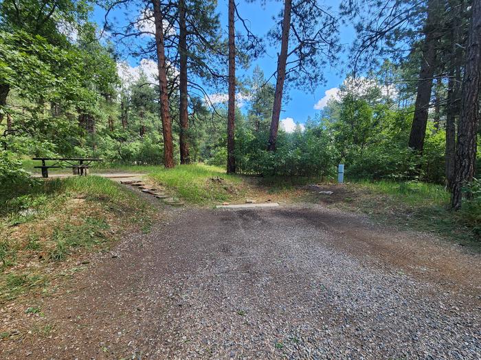 E10 spur, with power pedestal and picnic table area shown