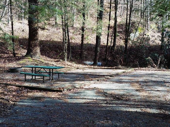 Last site on the riverWelcome to Tallulah River site #11 the last river site of the campground