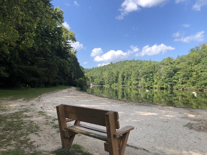 A photo of facility CAVE MOUNTAIN LAKE FAMILY CAMP with Waterfront