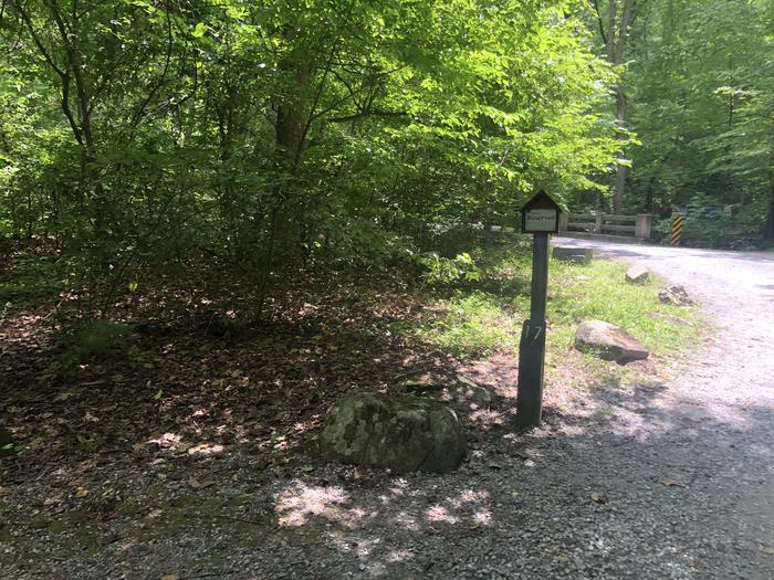 A photo of Site 017 of Loop CAVE MOUNTAIN LAKE FAMILY CAMP at CAVE MOUNTAIN LAKE FAMILY CAMP with No Amenities Shown