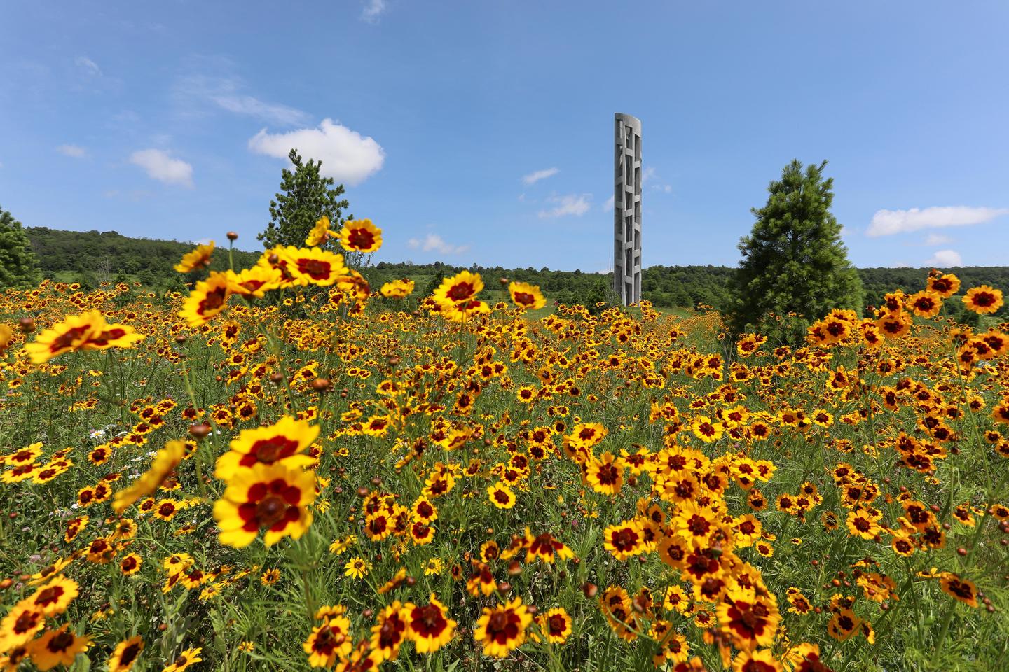 Tower of VoicesThe Tower of Voices is the world's tallest chime structure.