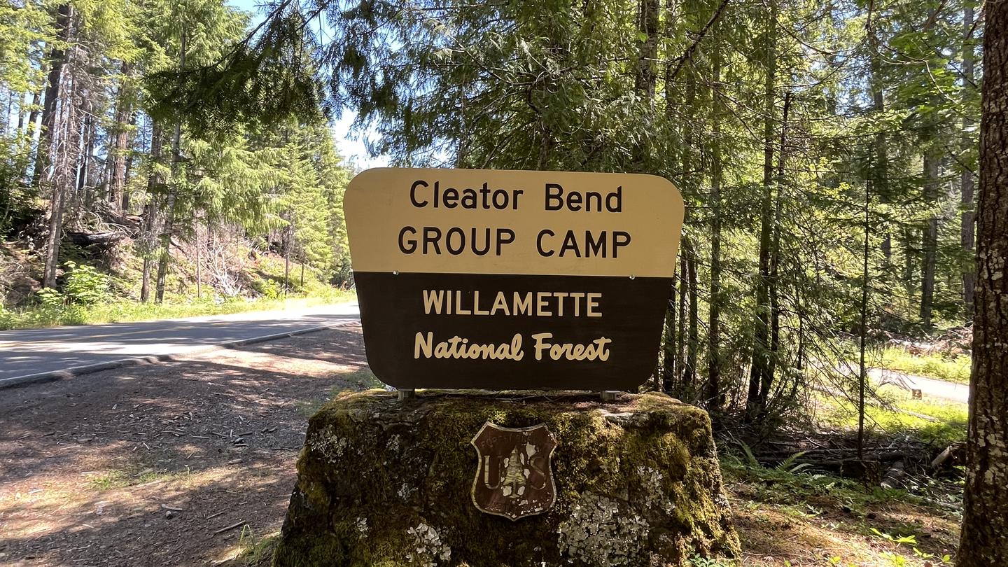 Cleator BendEntrance Sign