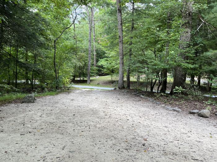 A photo of Site 023 of Loop CAVE MOUNTAIN LAKE FAMILY CAMP at CAVE MOUNTAIN LAKE FAMILY CAMP with Tent Pad