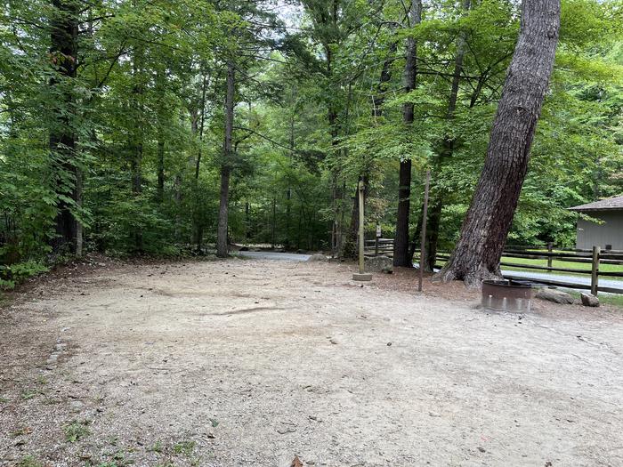 A photo of Site 020 of Loop CAVE MOUNTAIN LAKE FAMILY CAMP at CAVE MOUNTAIN LAKE FAMILY CAMP with Shade, Tent Pad