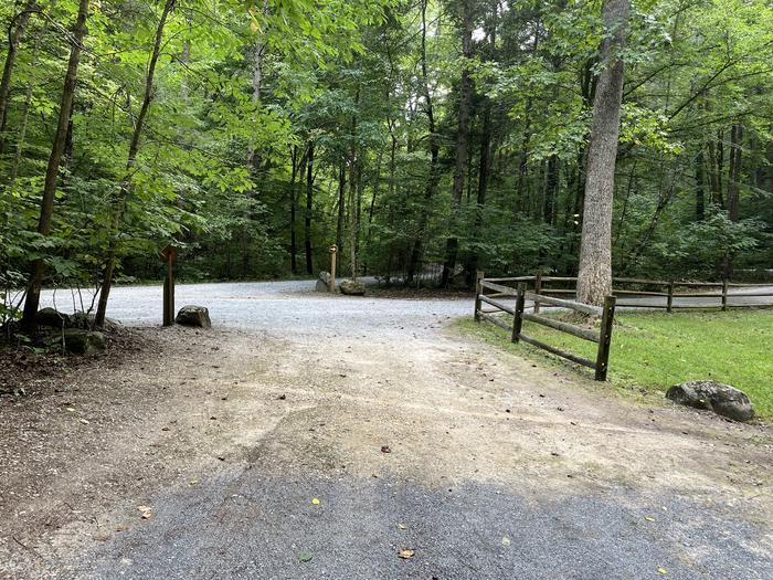 A photo of Site 040 of Loop B at CAVE MOUNTAIN LAKE FAMILY CAMP with No Amenities Shown