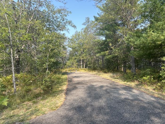 A photo of Site 19 of Loop Upper at Kneff Lake Campground with Picnic Table, Fire Pit, Lantern Pole