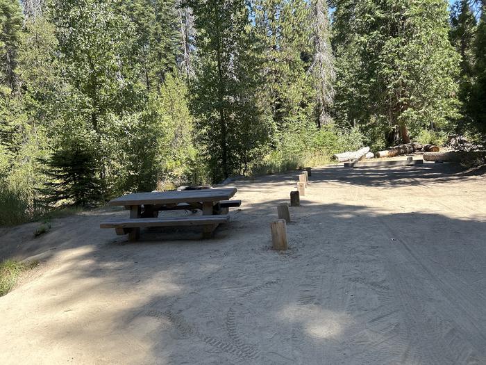 A photo of Site 001 of Loop AREA SOQUEL CAMPGROUND at SOQUEL CAMPGROUND with Picnic Table, Fire Pit, Tent Pad, Waterfront