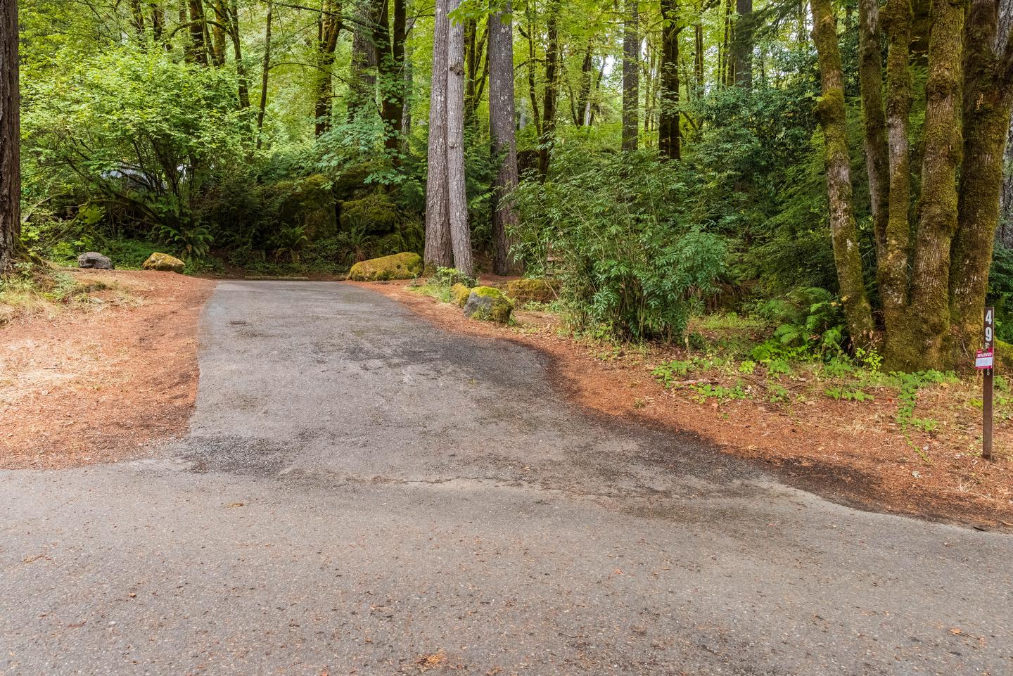 Driveway: 55ft (please note the incline of the driveway)