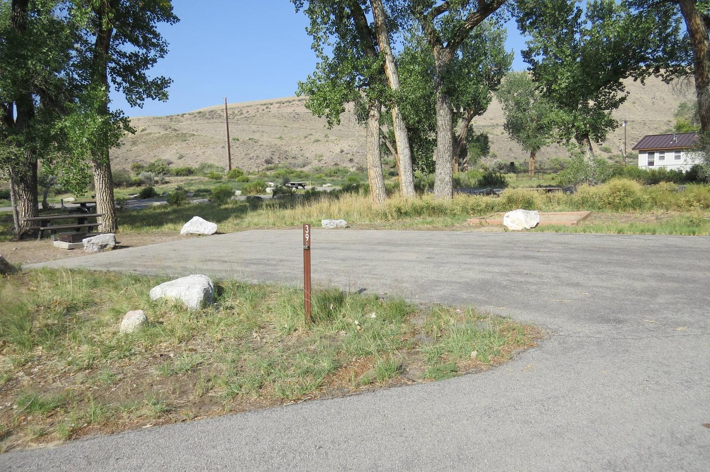 A photo of Site 39 of Loop B at GREEN RIVER CAMPGROUND 