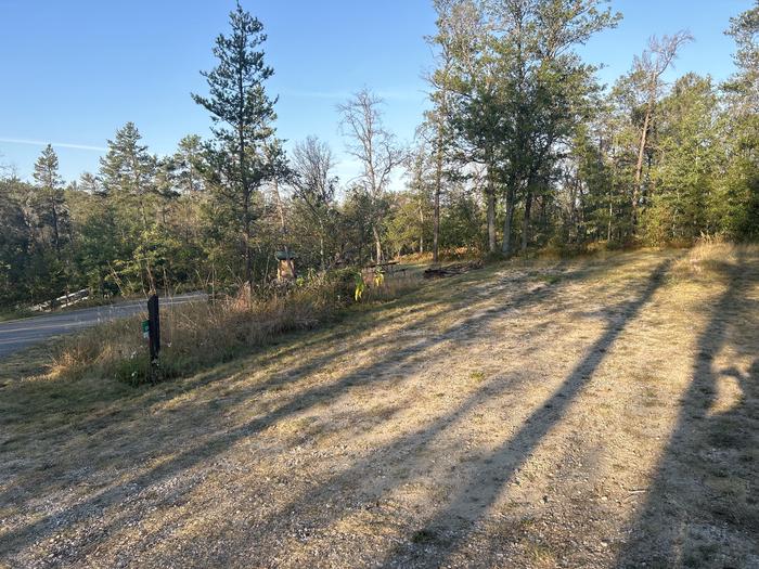 A photo of Site 10 of Loop Lower at Kneff Lake Campground with Picnic Table, Fire Pit