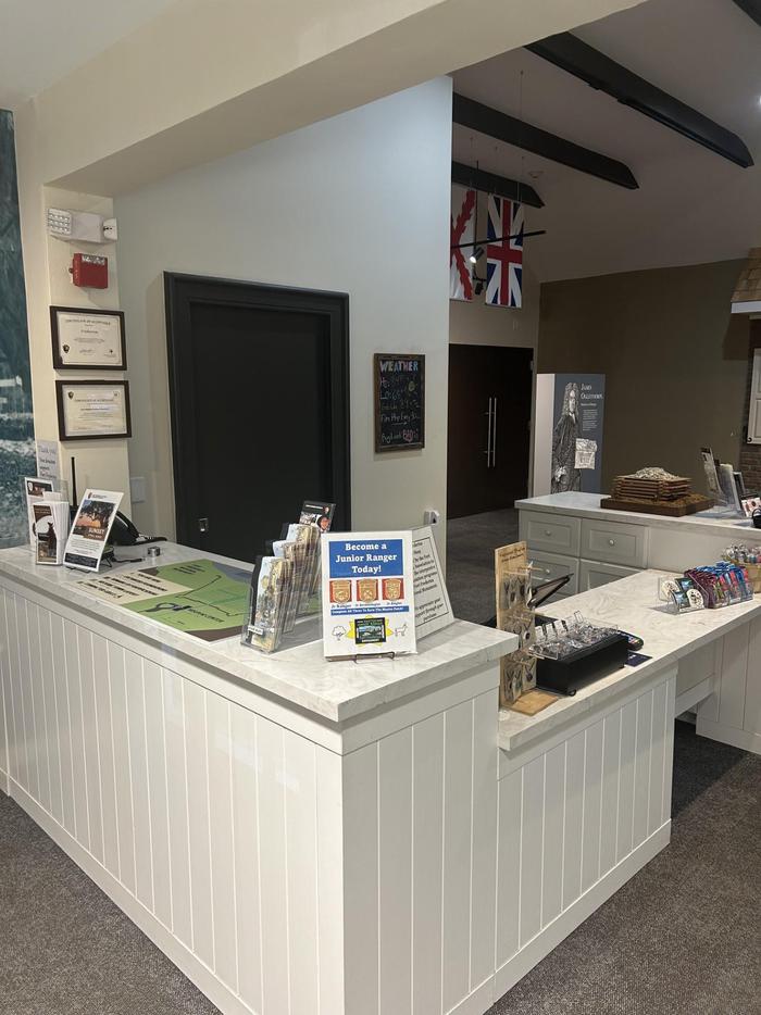 Fort Frederica Visitor Center DeskStop in the visitor center to ask any question you have about the park.