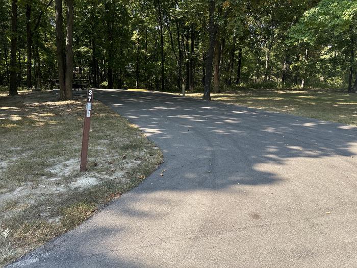 A photo of Site 037 of Loop ALEG at COON CREEK (IL) with Tent Pad