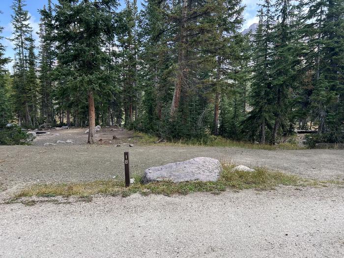 A photo of Site 18 of Loop BUTTR at Butterfly Campground with No Amenities Shown