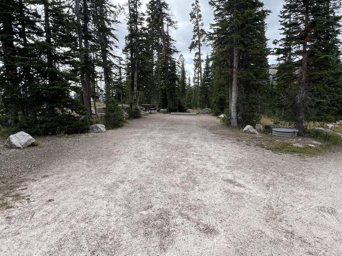 A photo of Site 007 of Loop A at MIRROR LAKE with No Amenities Shown