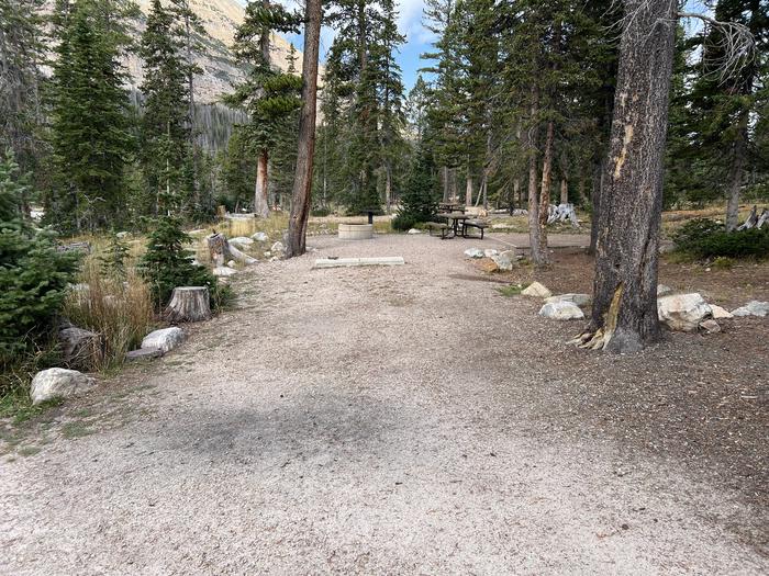 A photo of Site 001 of Loop A at MIRROR LAKE with No Amenities Shown