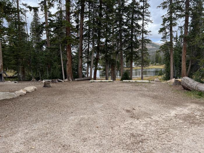 A photo of Site 050 of Loop D at MIRROR LAKE with Waterfront