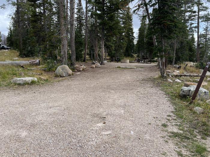 A photo of Site 064 of Loop A at MIRROR LAKE with No Amenities Shown