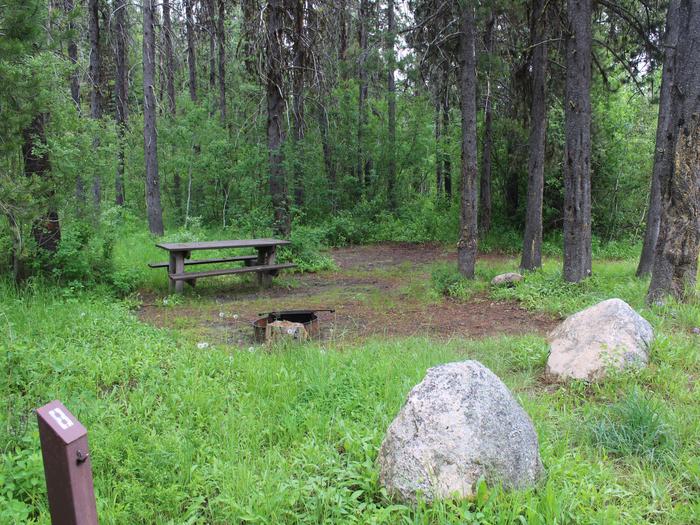 Site 8 River Side Campground, Boise National Forest 