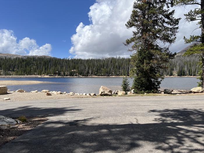 A photo of Site 001 of Loop TRIA at TRIAL LAKE CAMPGROUND with Waterfront