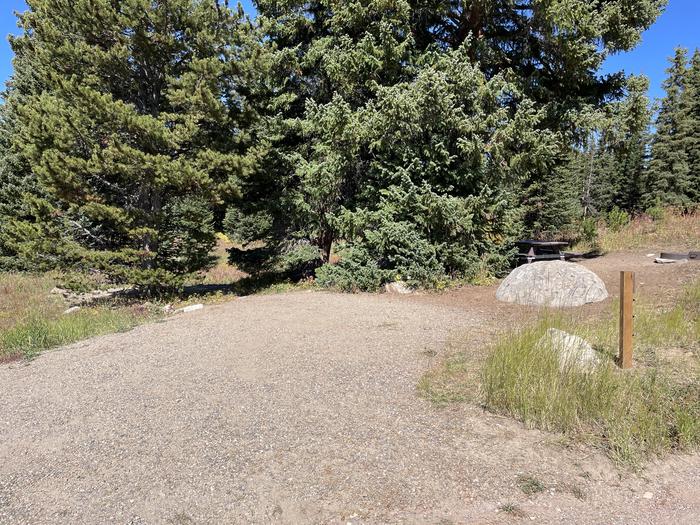 A photo of Site 013 of Loop DUMONT at DUMONT CAMPGROUND driveway and site