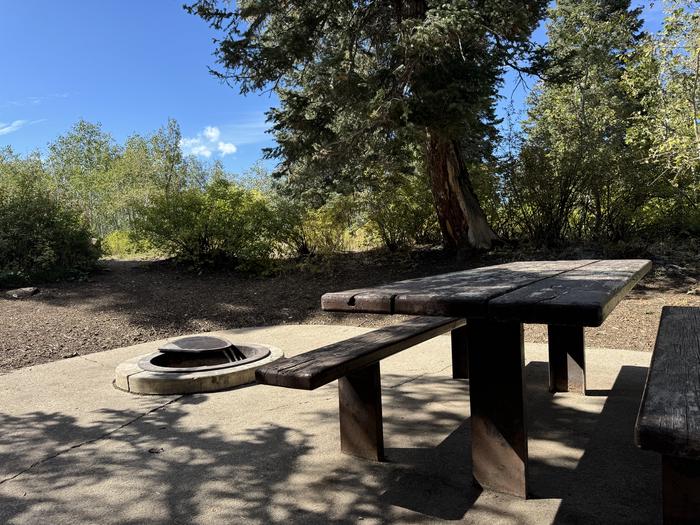 A photo of Site C29 of Loop C at PAYSON LAKES with Picnic Table, Fire Pit, Tent Pad