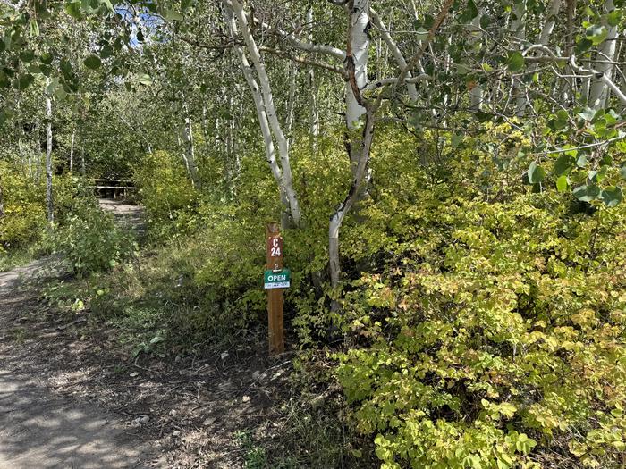 A photo of Site C24 of Loop C at PAYSON LAKES with No Amenities Shown