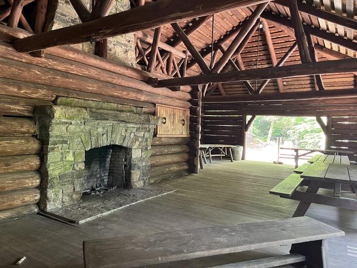 Preview photo of Cave Mountain Lake Group Picnic Shelter