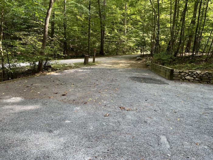 A photo of Site 039 of Loop B at CAVE MOUNTAIN LAKE FAMILY CAMP with Tent Pad