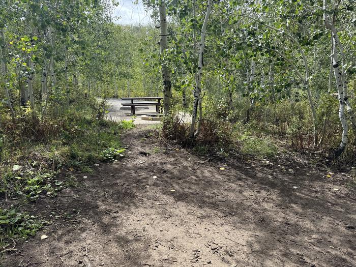 A photo of Site C13 of Loop C at PAYSON LAKES with Tent Pad