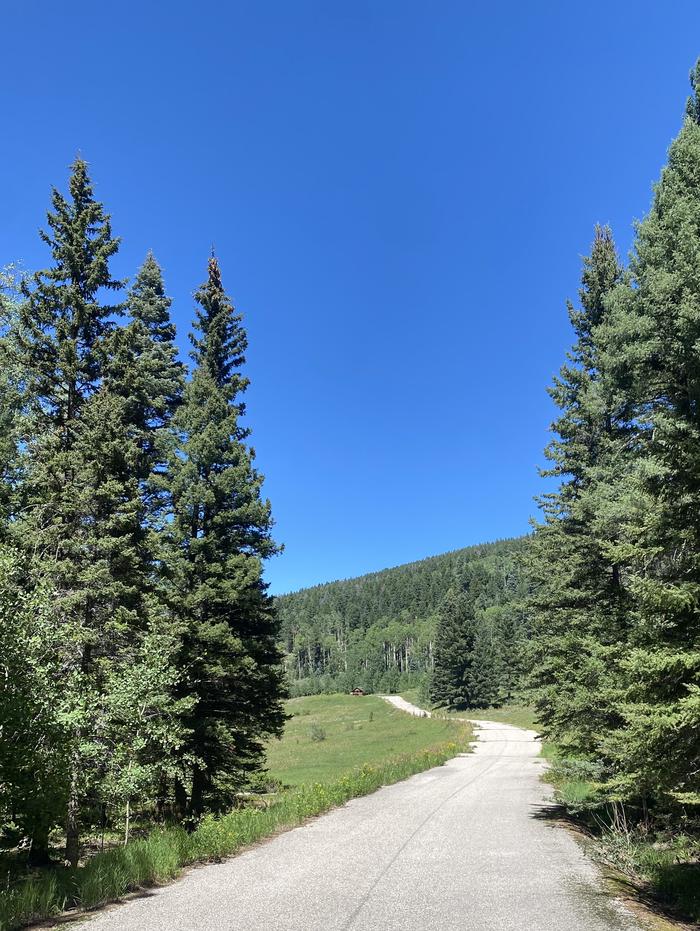 Paved Road to Group Sites