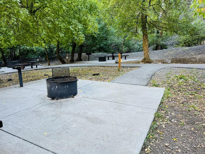 A photo of Site 014 of Loop LITT at LITTLE MILL with Picnic Table