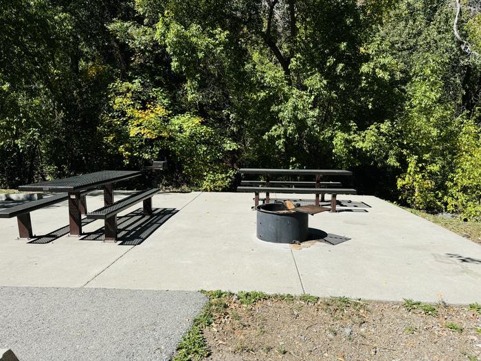 A photo of Site 020 of Loop LITT at LITTLE MILL with Picnic Table