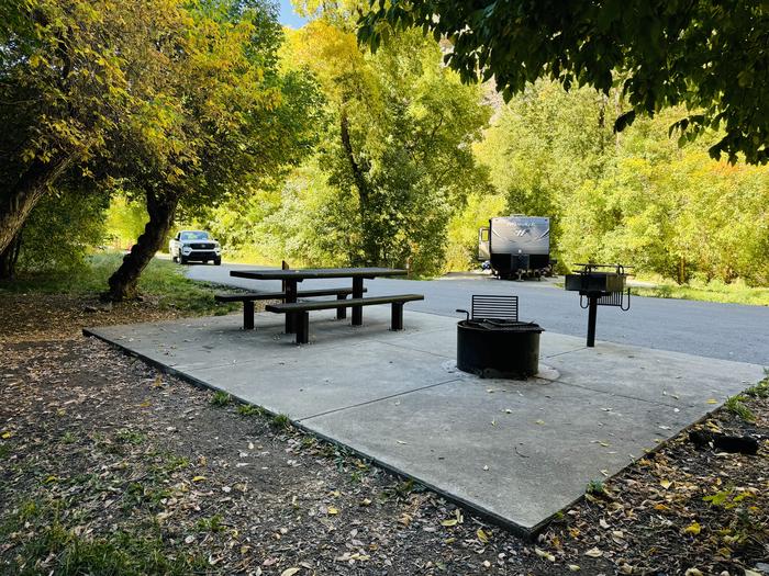 A photo of Site 019 of Loop LITT at LITTLE MILL with Picnic Table