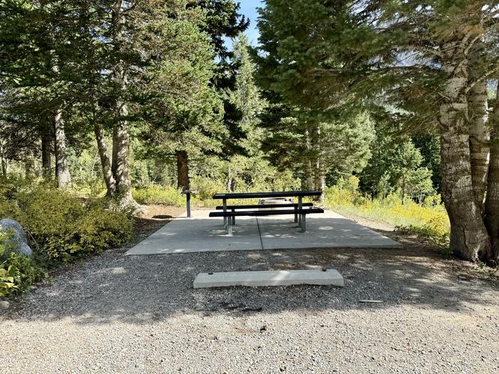 Parking Spur and Picnic Tables