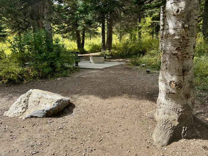 Tent Pad and Picnic Table