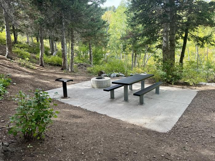 Tent Pad and Picnic Table