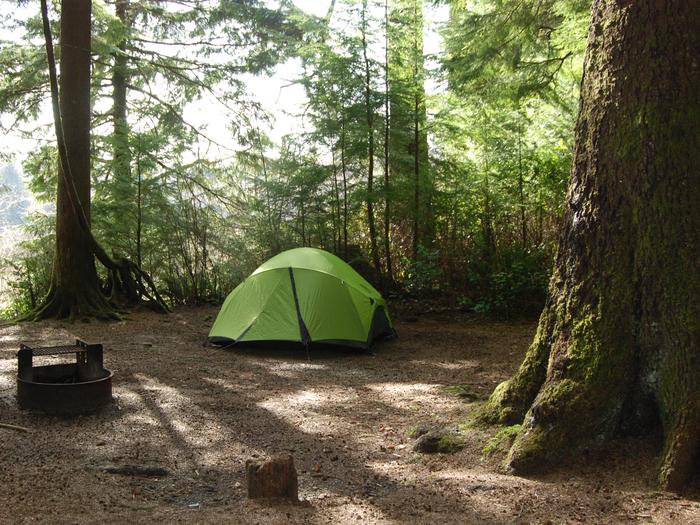 Camping at Staircase