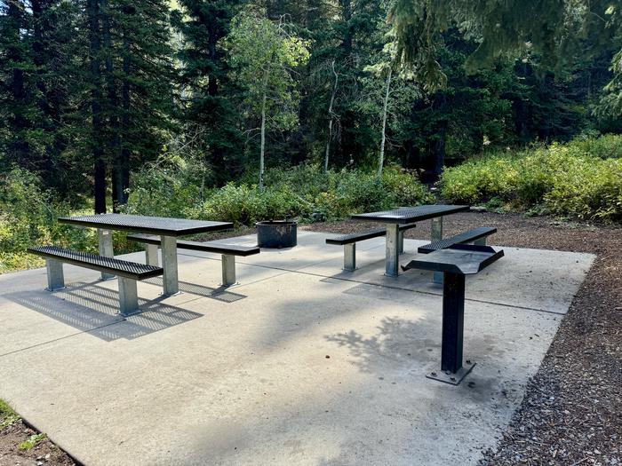 Picnic Table and Fire Ring 2