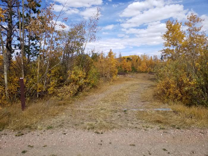 Lake Owen CG site 33 parking