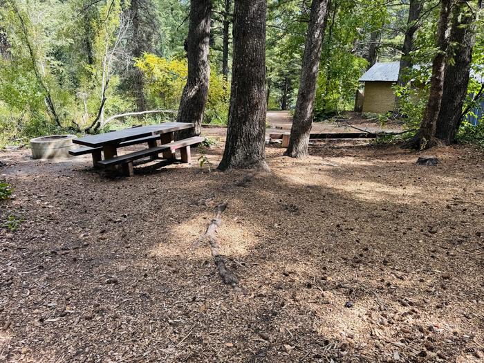 Tent Pad and Picnic Table