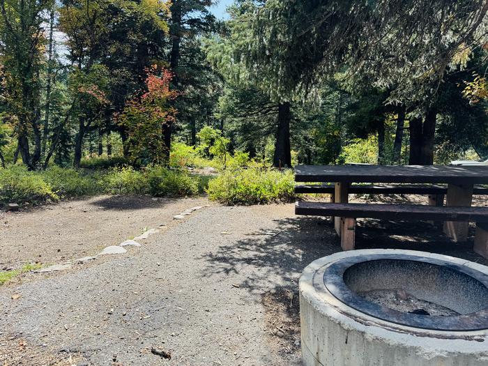 Tent Pad and Picnic Table