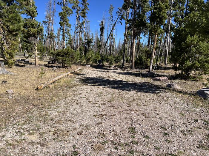 A photo of Site 6 of Loop CHINA at China Meadows Trailhead Campground with No Amenities Shown