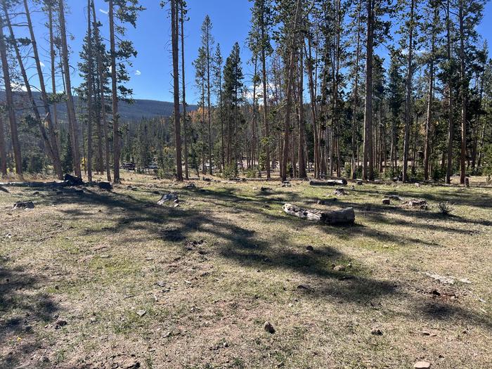 A photo of Site 13 of Loop China at China Meadows Trailhead Campground with No Amenities Shown