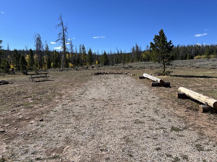 A photo of Site 16 of Loop China at China Meadows Trailhead Campground with No Amenities Shown