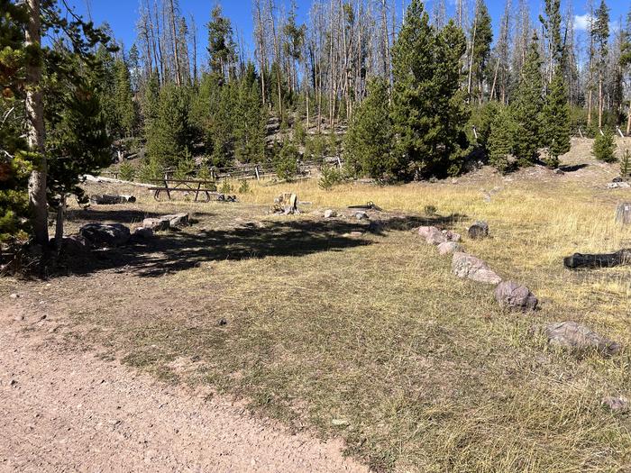 A photo of Site 4 of Loop CHINA at China Meadows Campground with No Amenities Shown