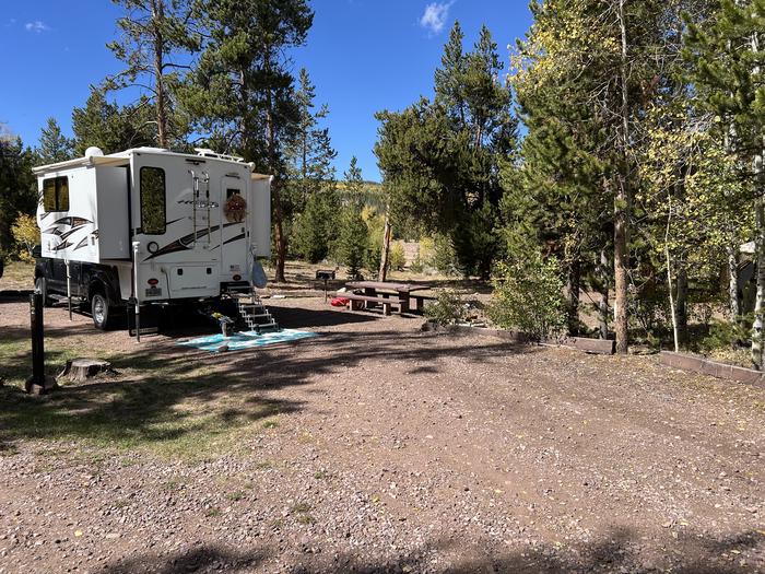 A photo of Site 12 of Loop MEEKS at Meeks Cabin Campground with Picnic Table