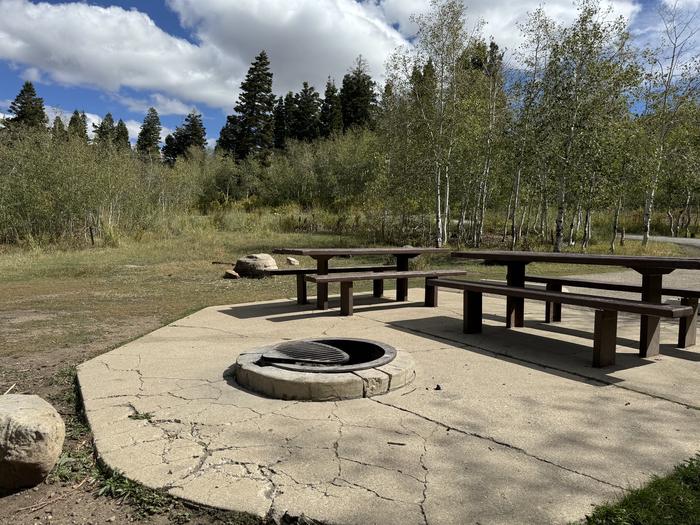 A photo of Site C20/21 of Loop C at PAYSON LAKES with Picnic Table, Fire Pit, Tent Pad