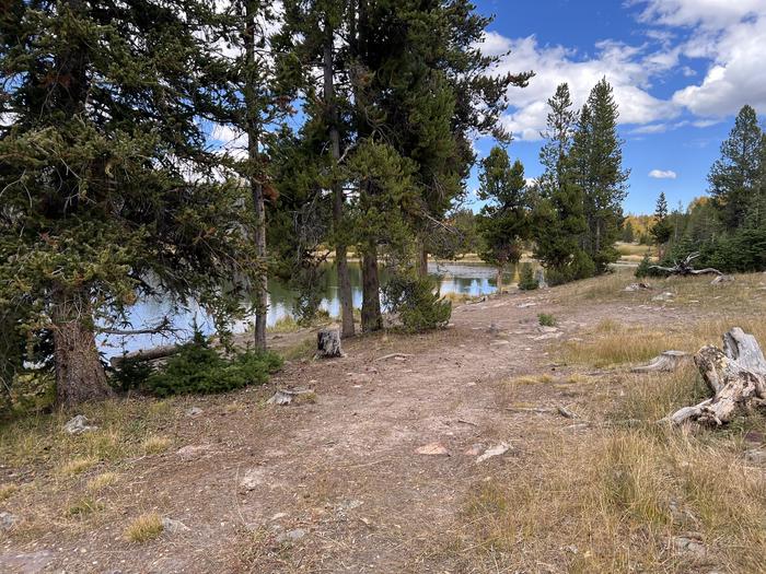 A photo of Site 4 of Loop LYMAN at Little Lyman Lake Campground with Waterfront