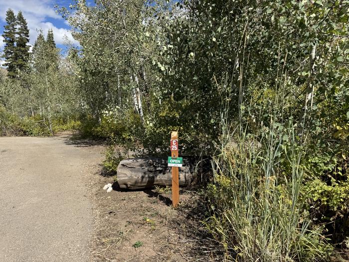 A photo of Site C25 of Loop C at PAYSON LAKES with No Amenities Shown